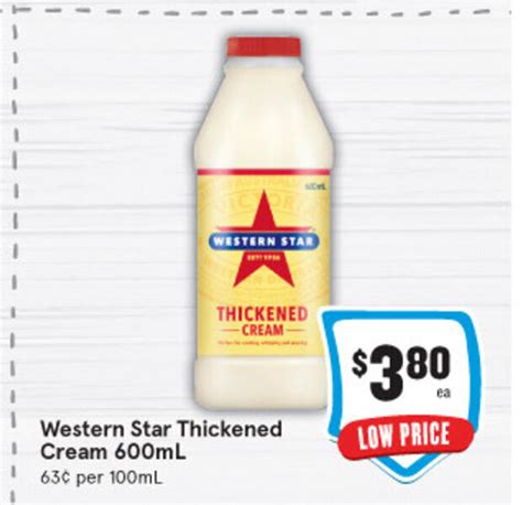 Western star thickened cream